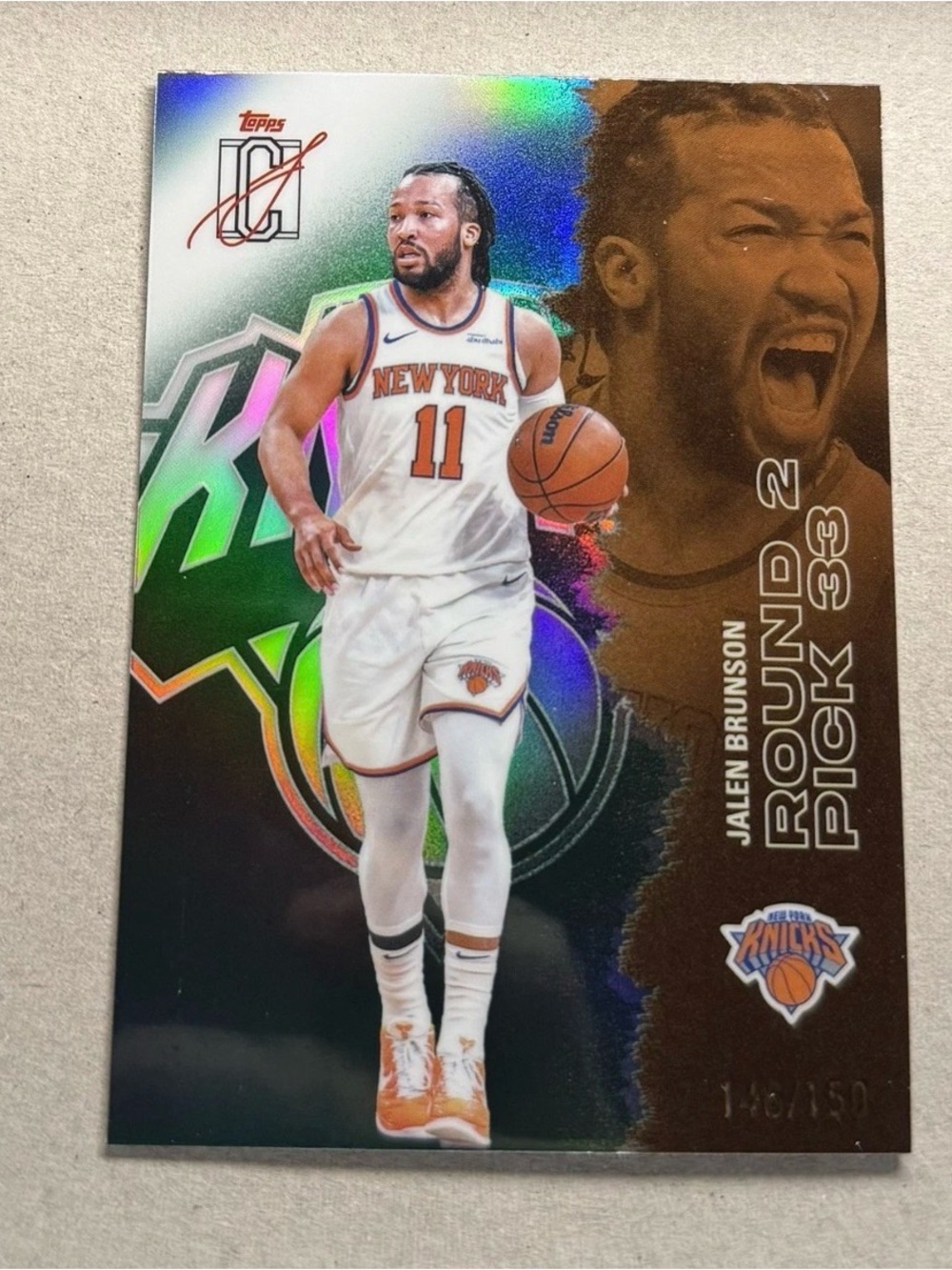 Jalen Brunson card /150